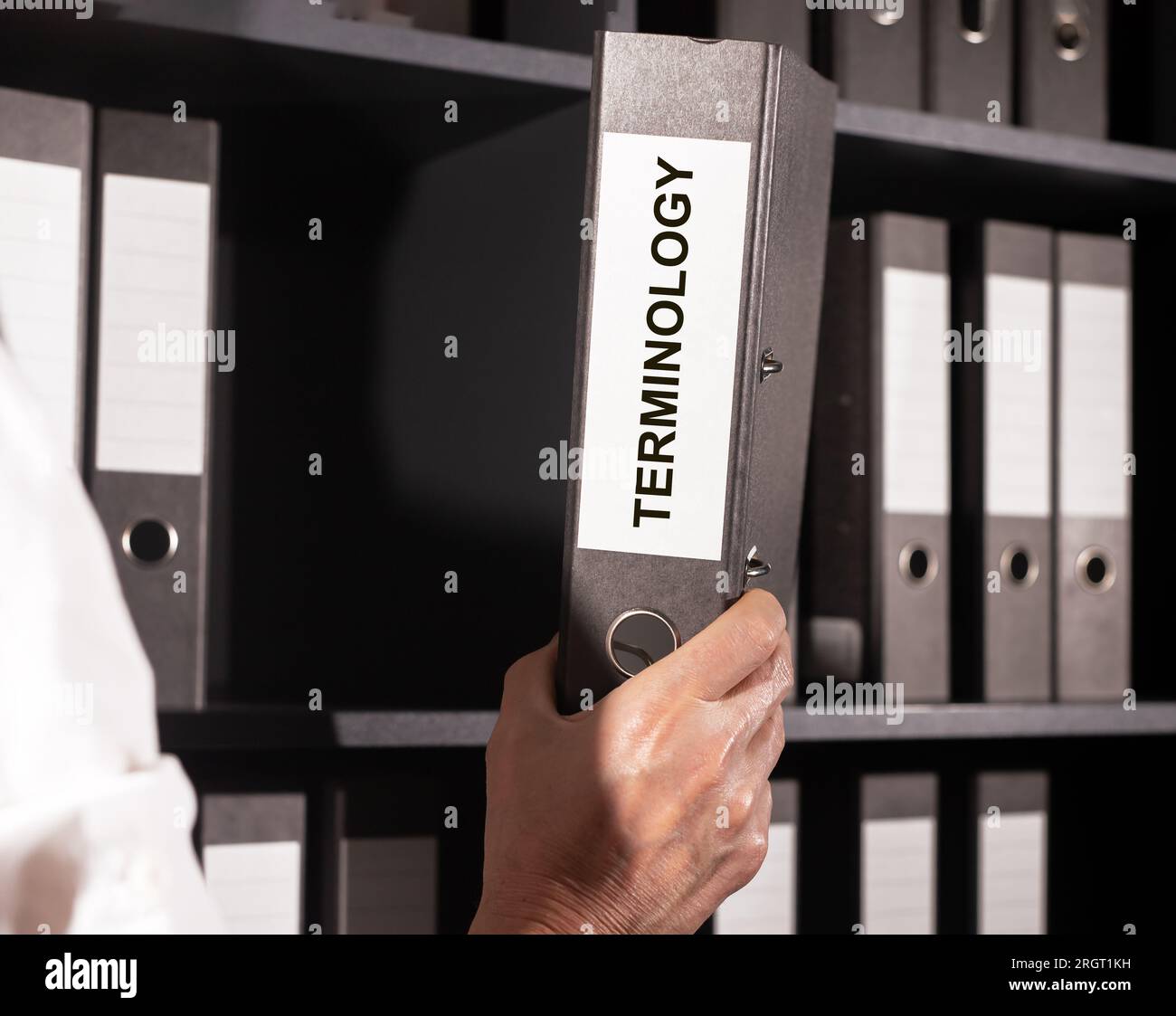 Library terminology hi-res stock photography and images - Alamy