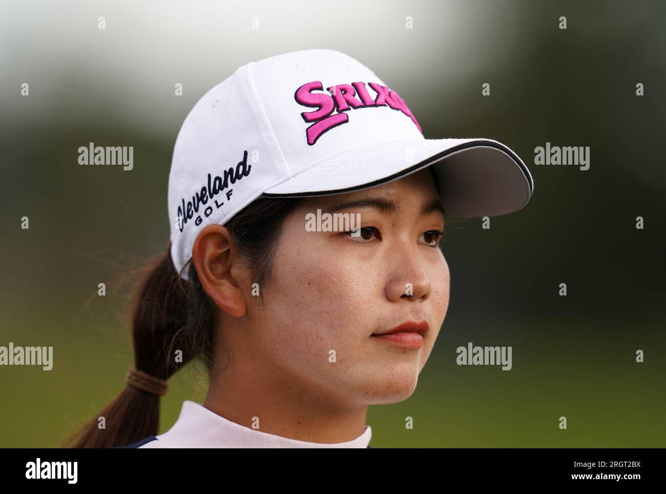 Kokona Sakurai of Japan on the 18th fairway during day two of the 2023 ...