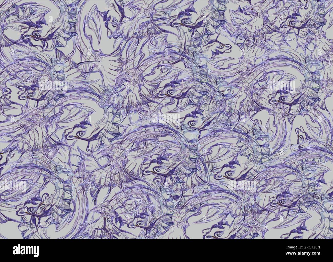 Hand drawn fish hi-res stock photography and images - Alamy