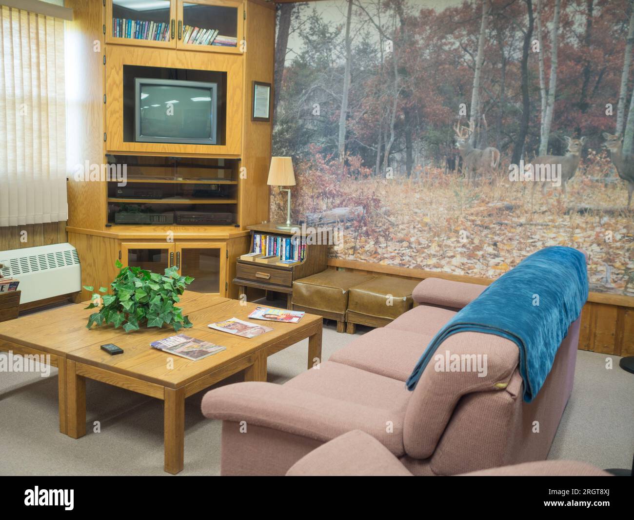 Interior living space for employees manning the Minuteman Missiles