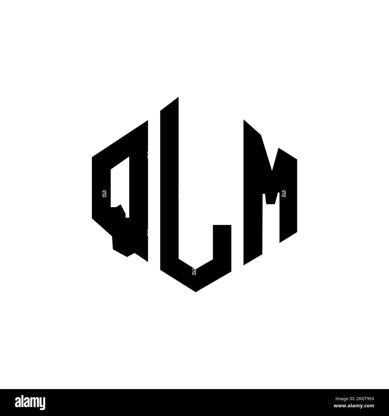 qlm-hexagon-stock-vector-images-alamy