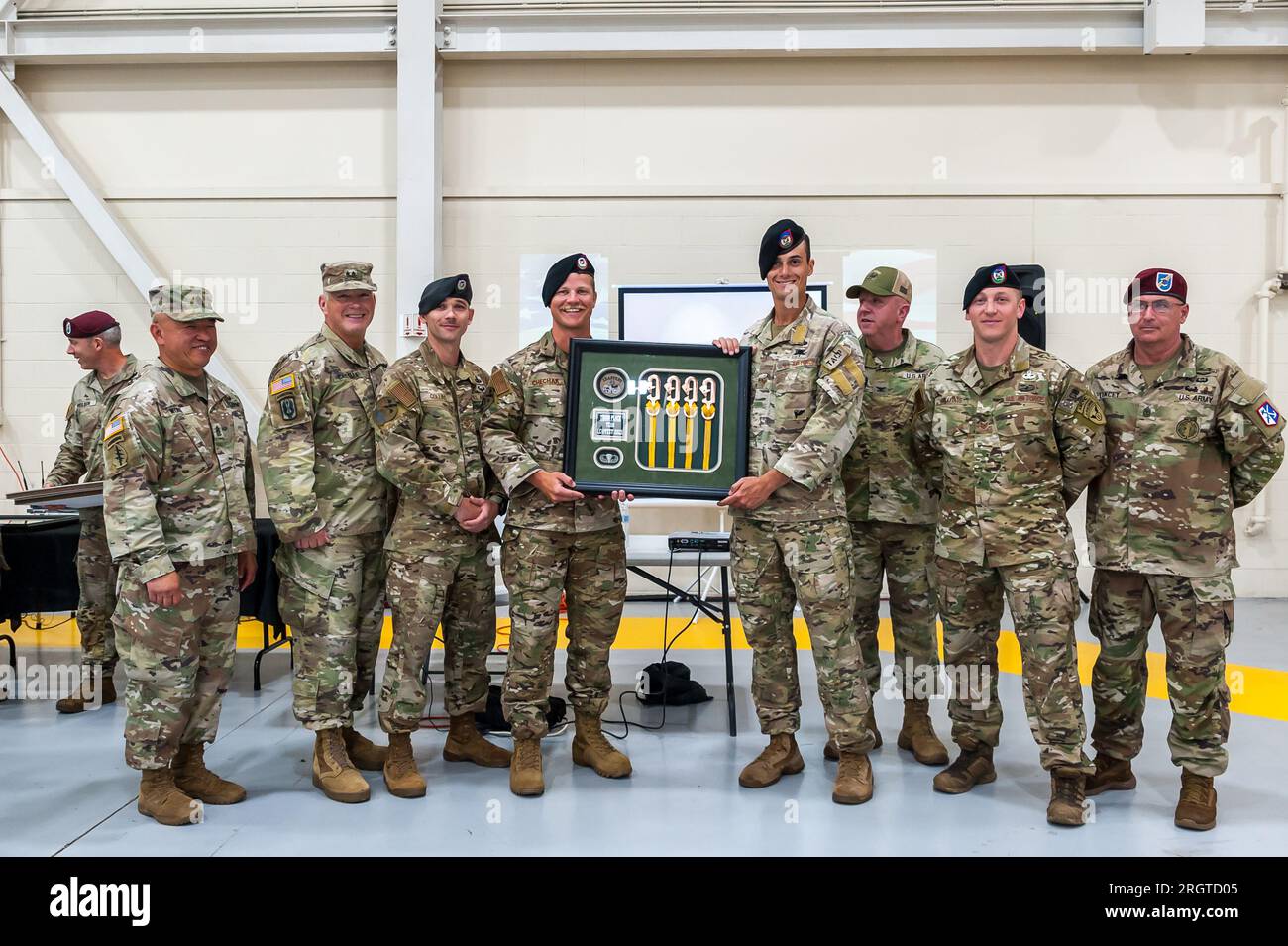 Award ceremony for Leapfest, international static line parachute