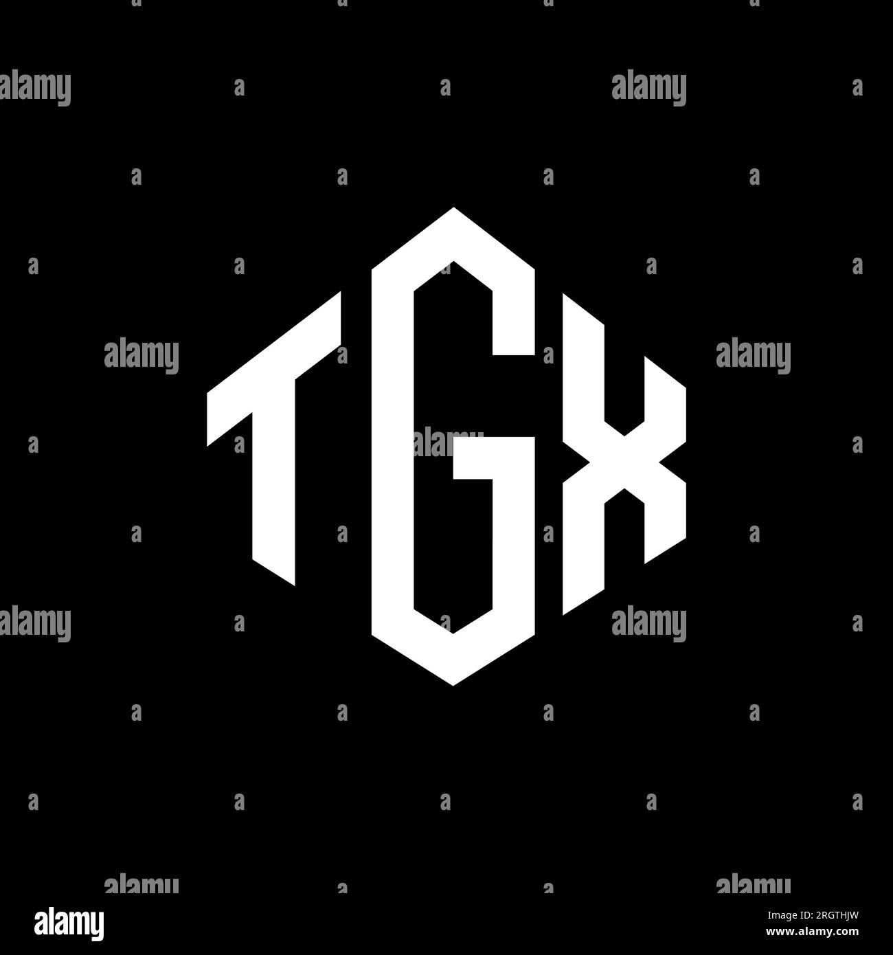 Tgx letter Stock Vector Images Alamy