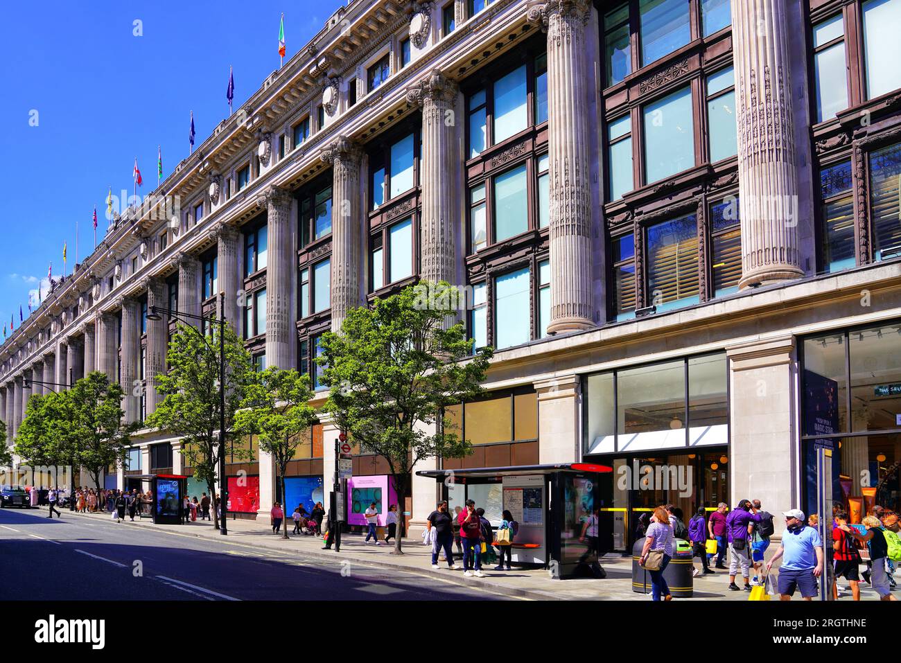 Selfridges Luxury Department Store, Oxford Street, Central London
