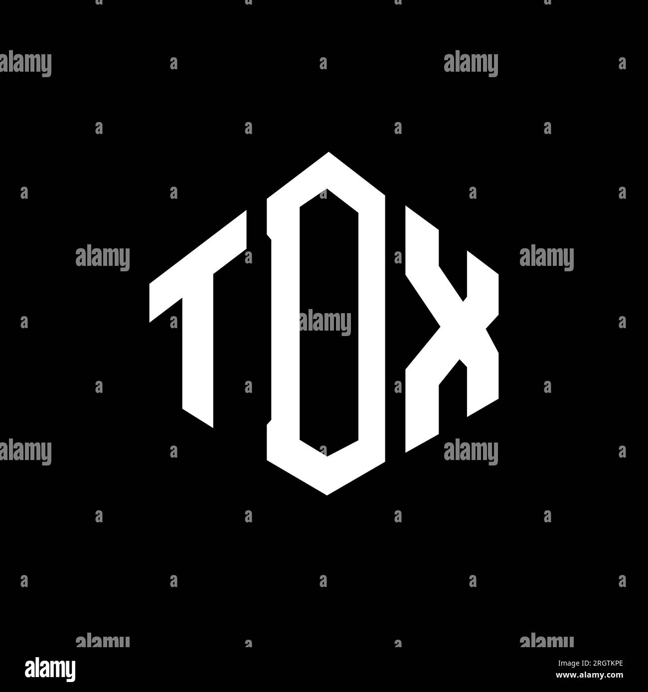 Tdx logo design hi-res stock photography and images - Alamy