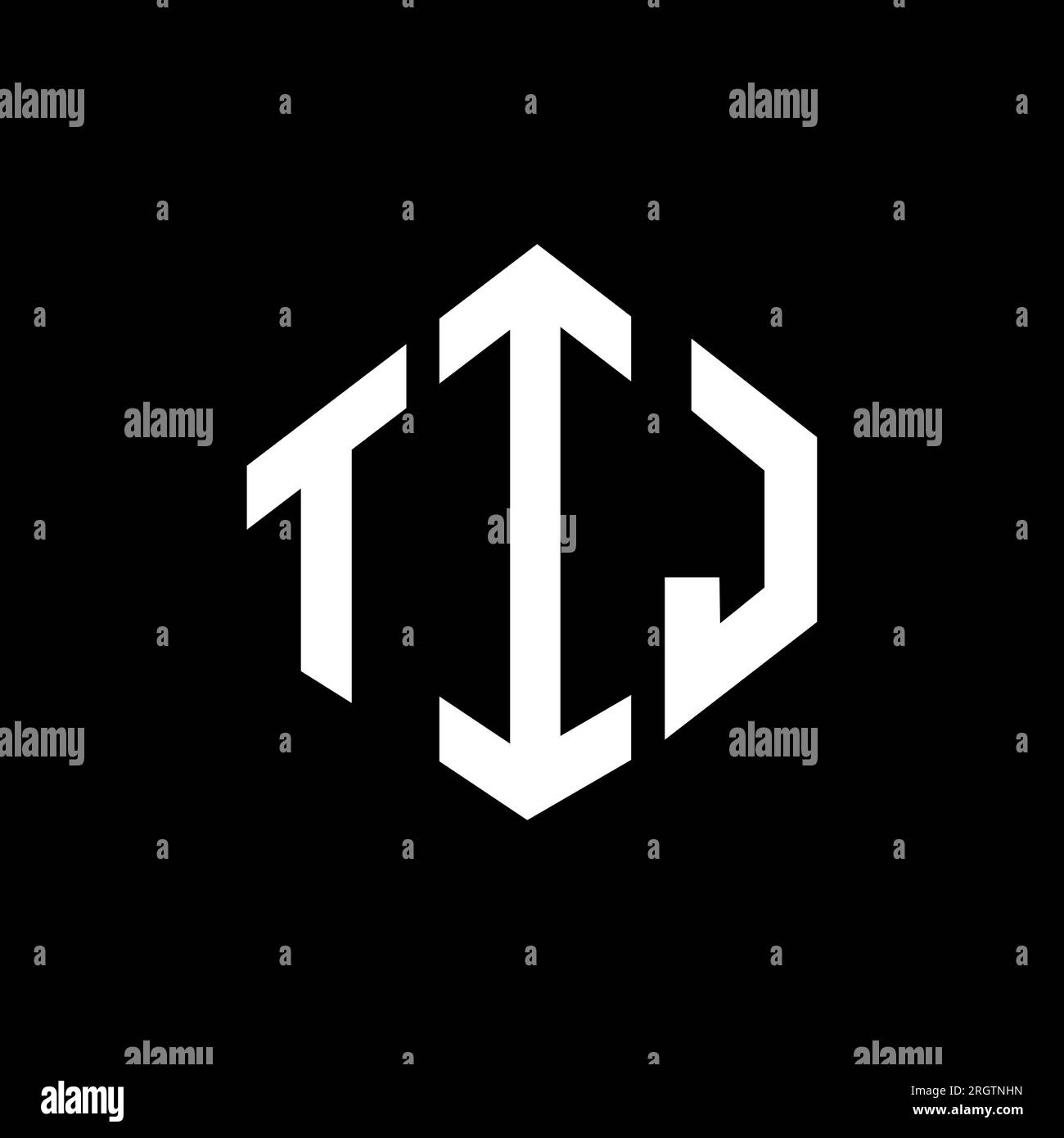Tij hexagon Stock Vector Images - Alamy