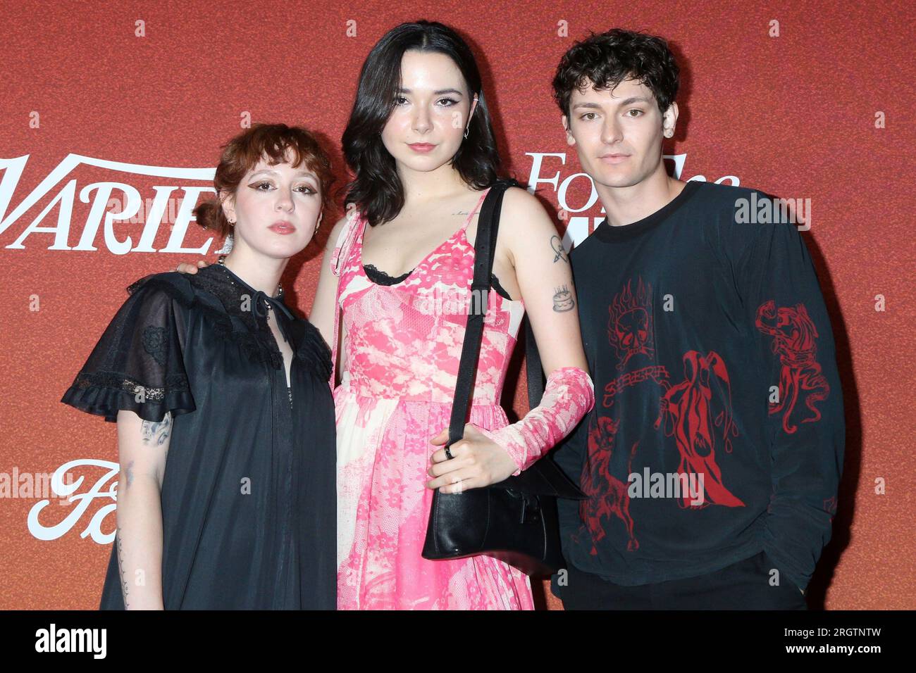 Los Angeles, CA. 10th Aug, 2023. The Regrets at arrivals for VARIETY Power Of Young Hollywood Event, NeueHouse Hollywood, Los Angeles, CA August 10, 2023. Credit: Priscilla Grant/Everett Collection/Alamy Live News Stock Photo