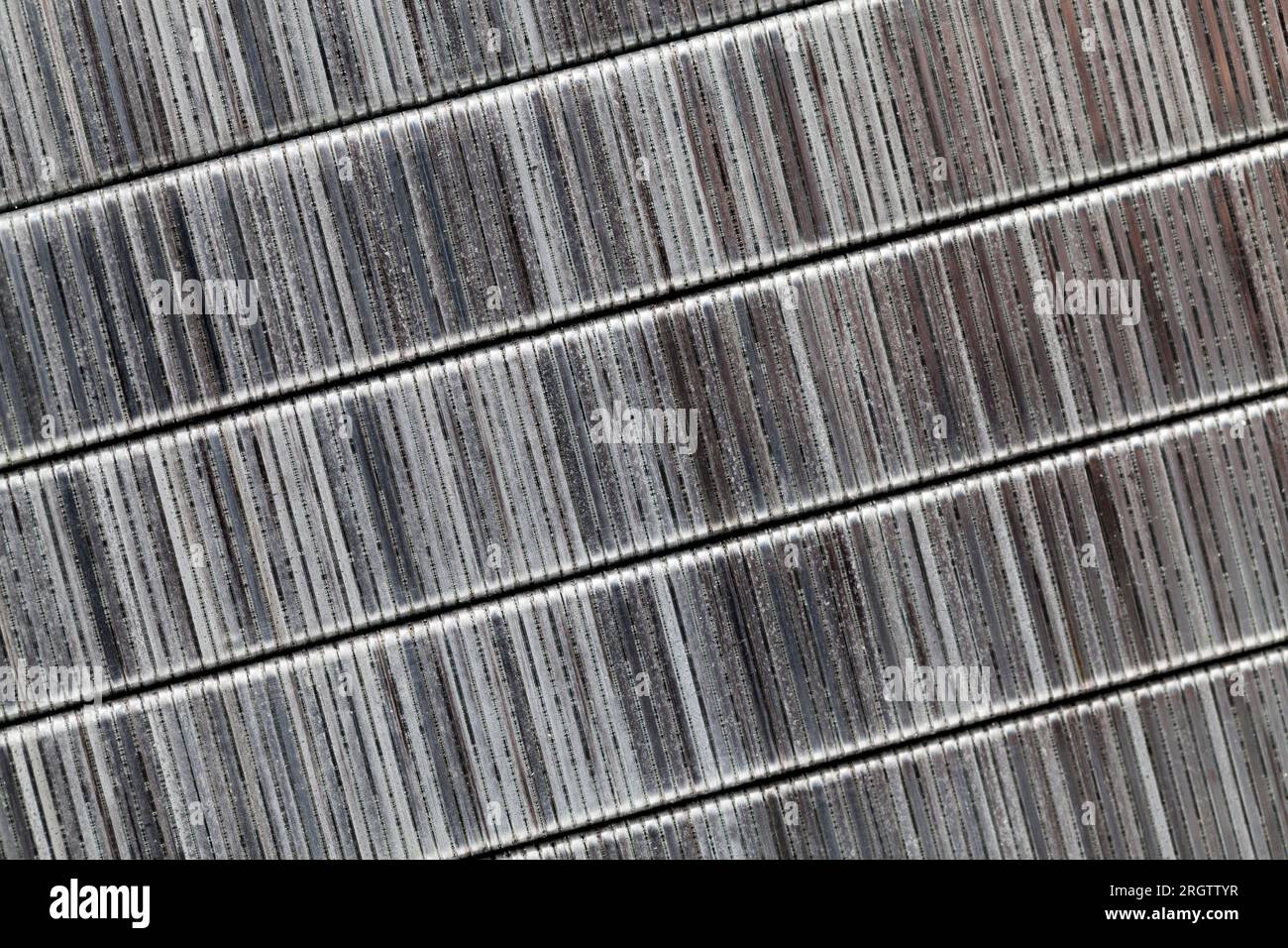 metal brackets for mounting and installation work in construction Stock