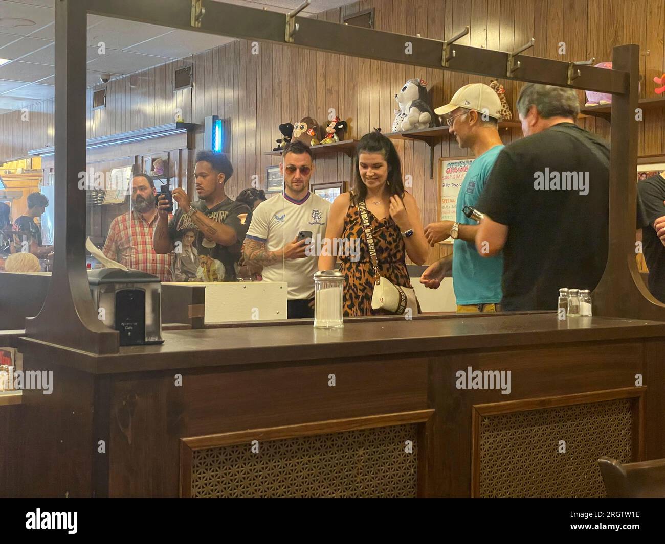 Photo by STRF/STAR MAX/IPx 2023 Holsten's restaurant, where the final