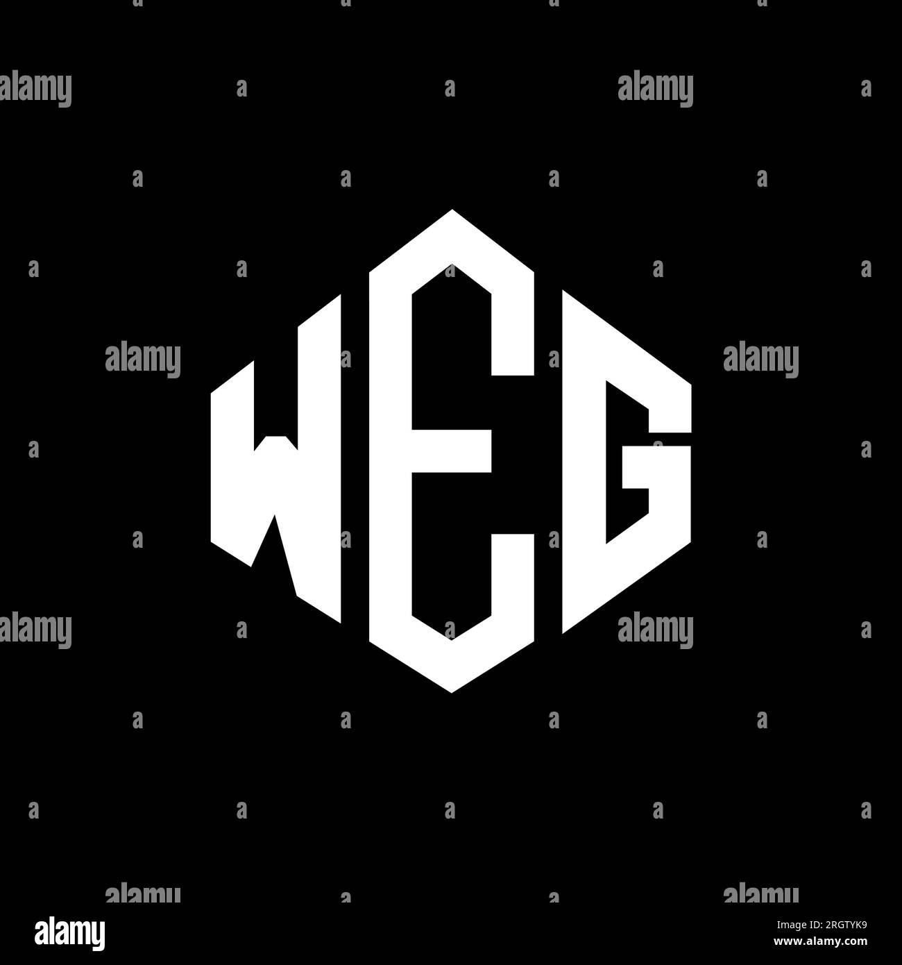 Weg hexagon hi-res stock photography and images - Alamy