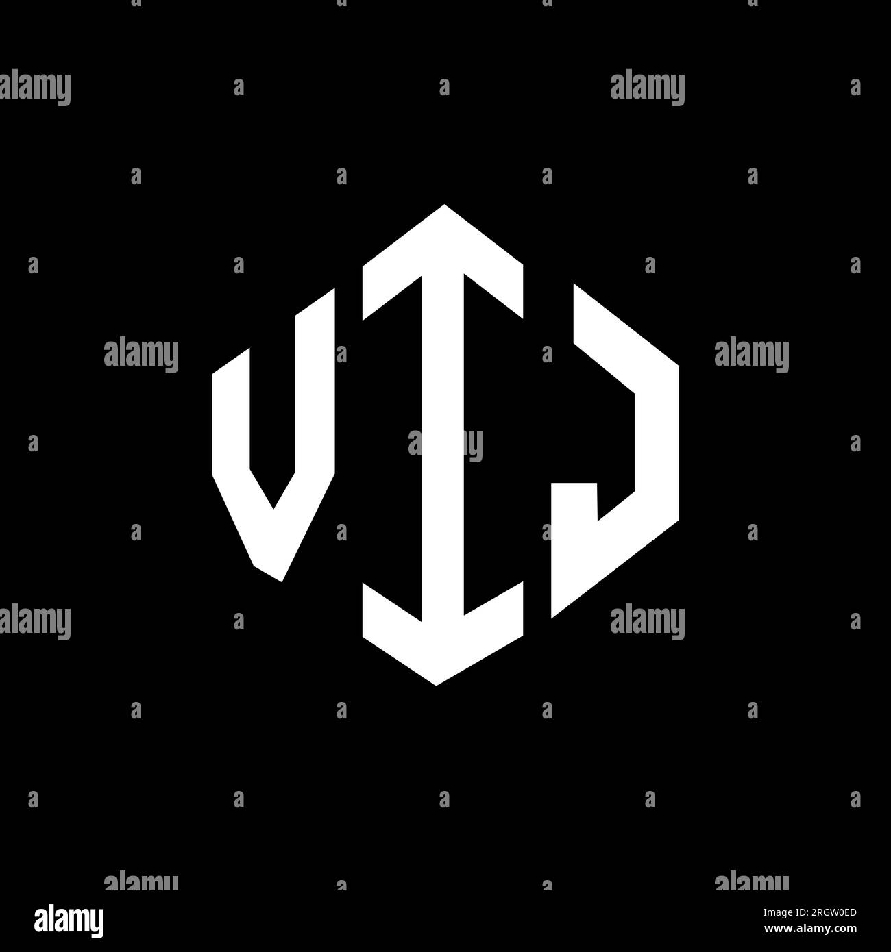 Vij hexagon Stock Vector Images Alamy