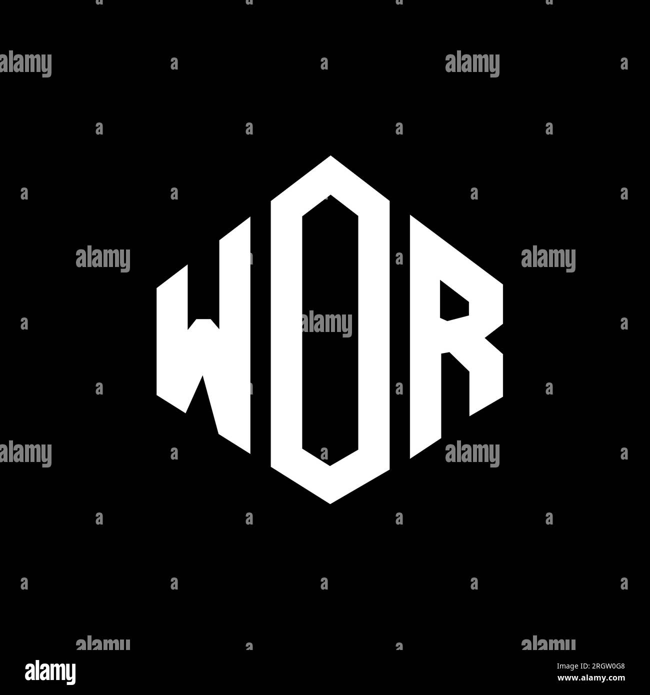 Wor polygon Stock Vector Images Alamy