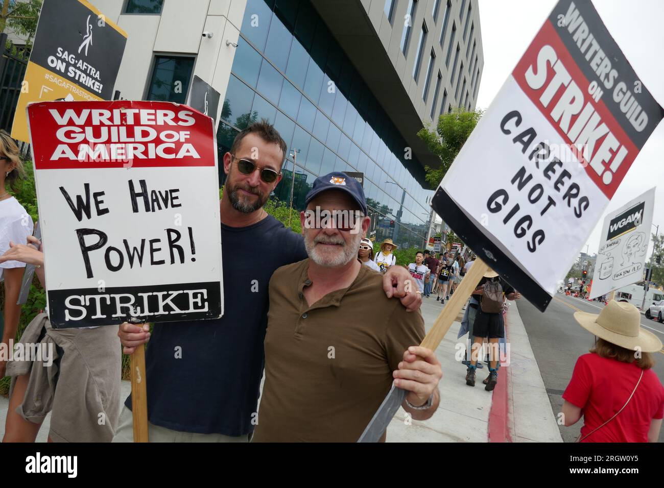 Los Angeles, California, USA 11th August 2023 Actor Noah Wyle and ...