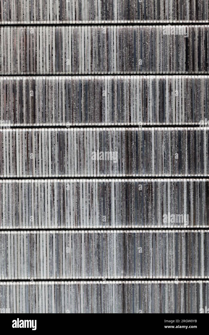 metal brackets for mounting and installation work in construction Stock