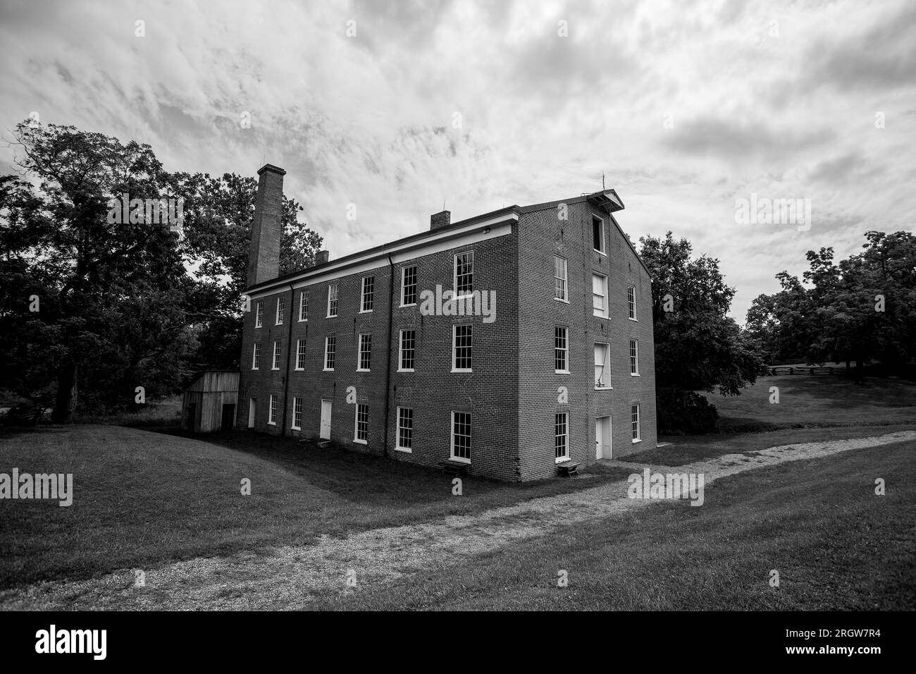 Watkins Woolen Mill State Park and State Historic Site in Lawson