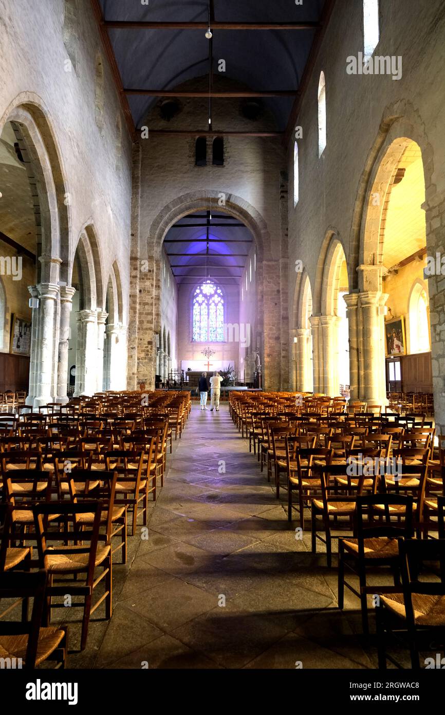 Notre Dame en Saint Melaine in Rennes France Stock Photo Alamy