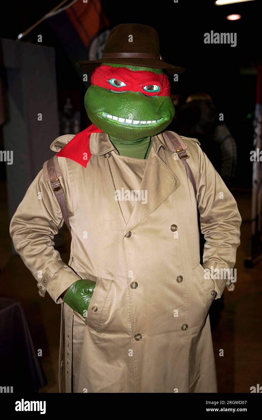 Cosplayers attend day two at the FAN EXPO Comic Con at the Donald E