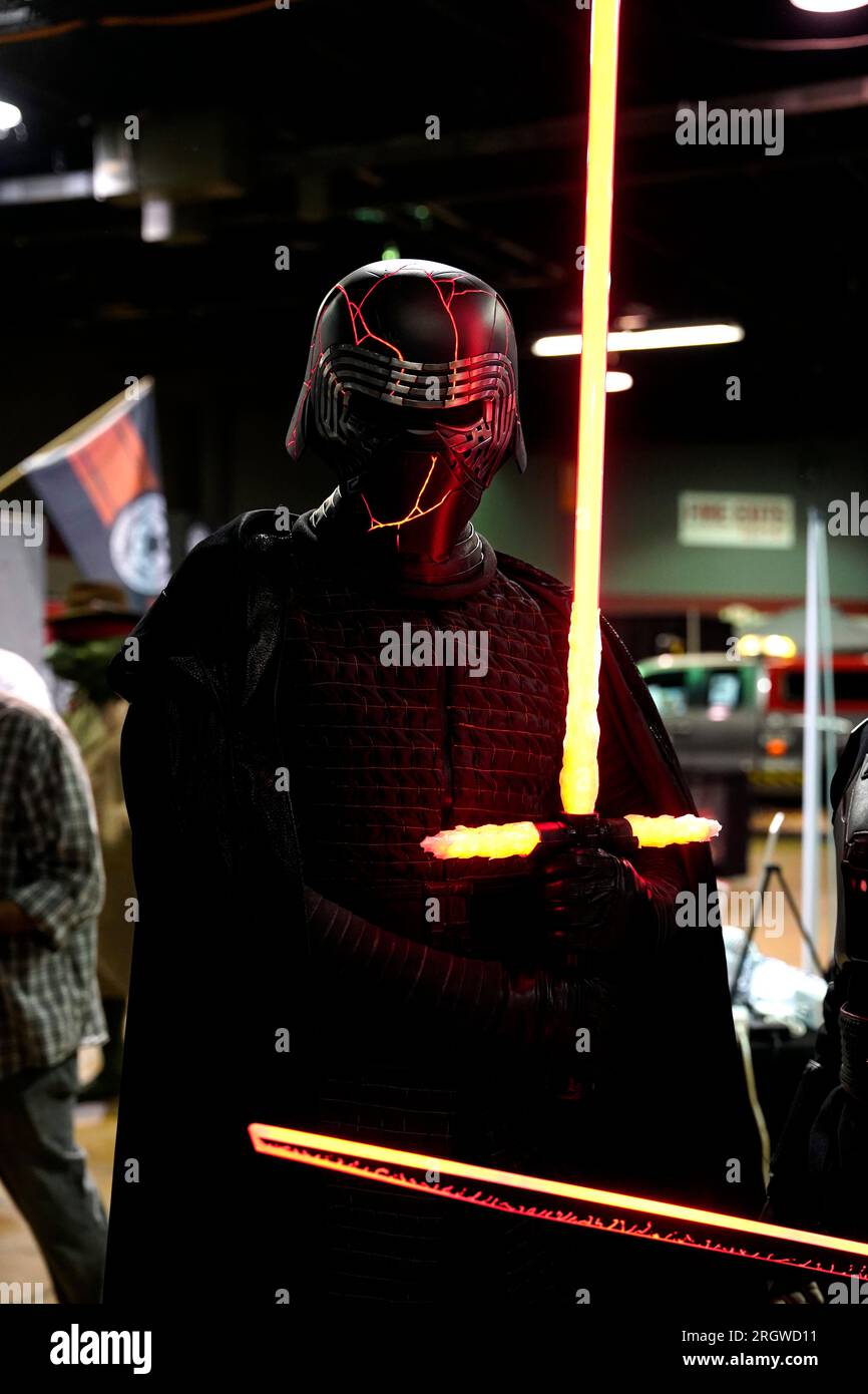 Cosplayers attend day two at the FAN EXPO Comic Con at the Donald E