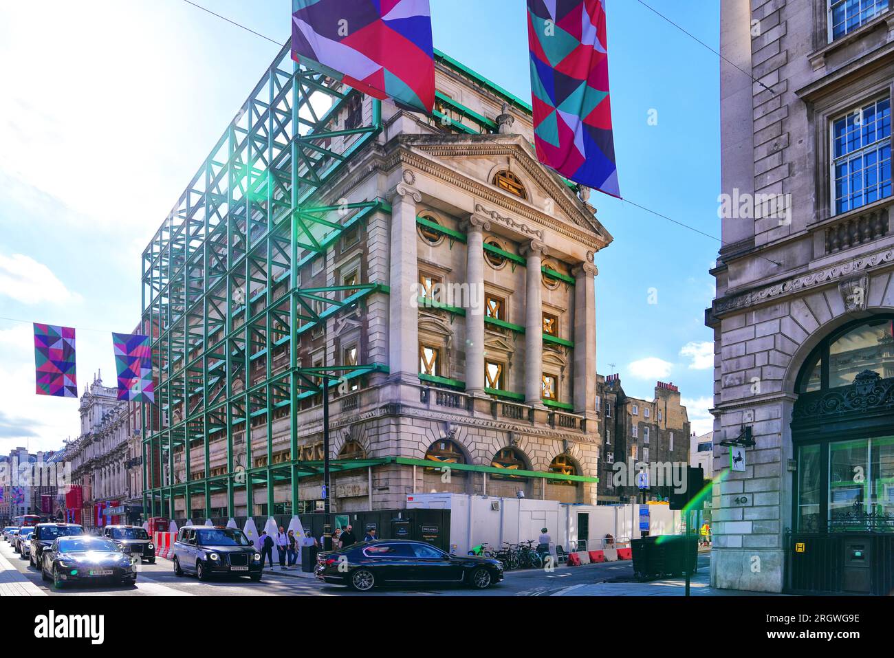 Pegasus House And Nuffield House Construction, Sackville Street in