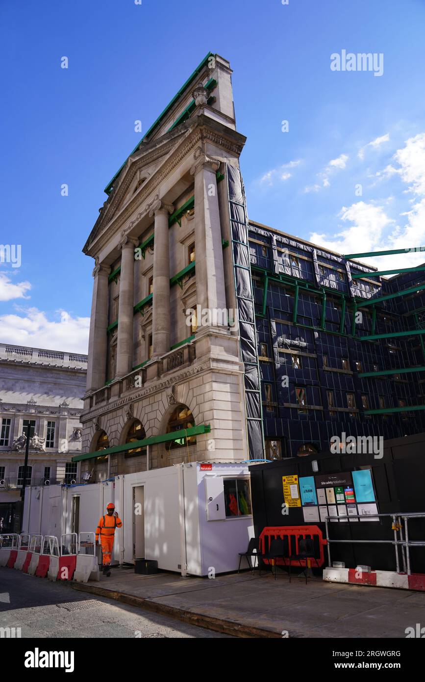 Pegasus House And Nuffield House Construction, Sackville Street in
