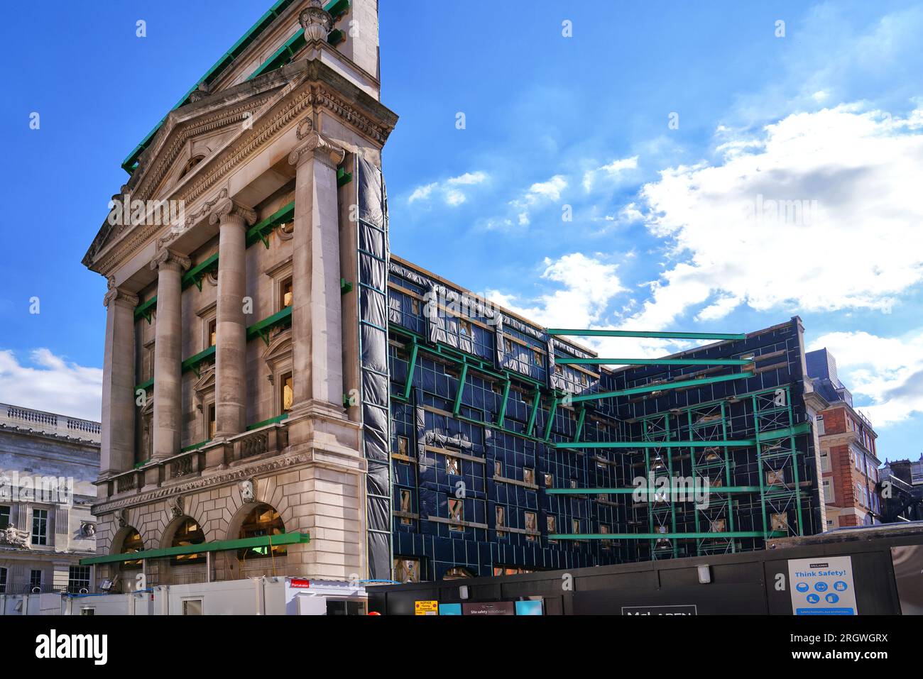 Pegasus House And Nuffield House Construction, Sackville Street in