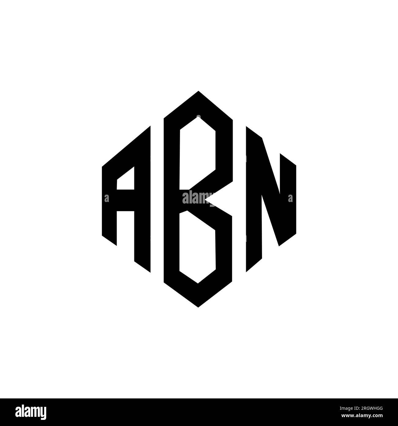 Monogram ABN Logo Design Graphic by Greenlines Studios · Creative Fabrica