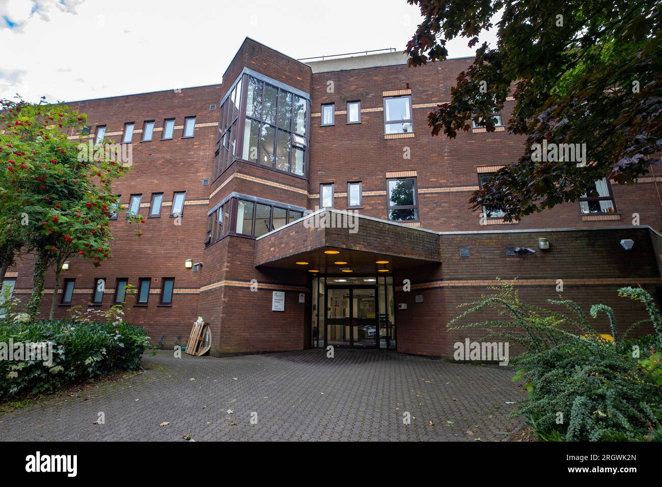 Drumkeen House in Belfast, centre of the Home Office's immigration
