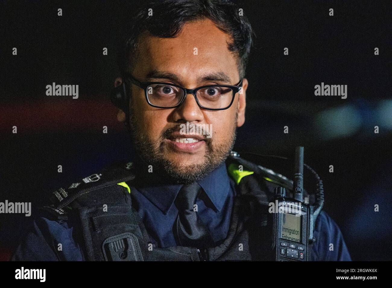 Deputy Director Immigration Enforcement Murad Mohammed at Drumkeen