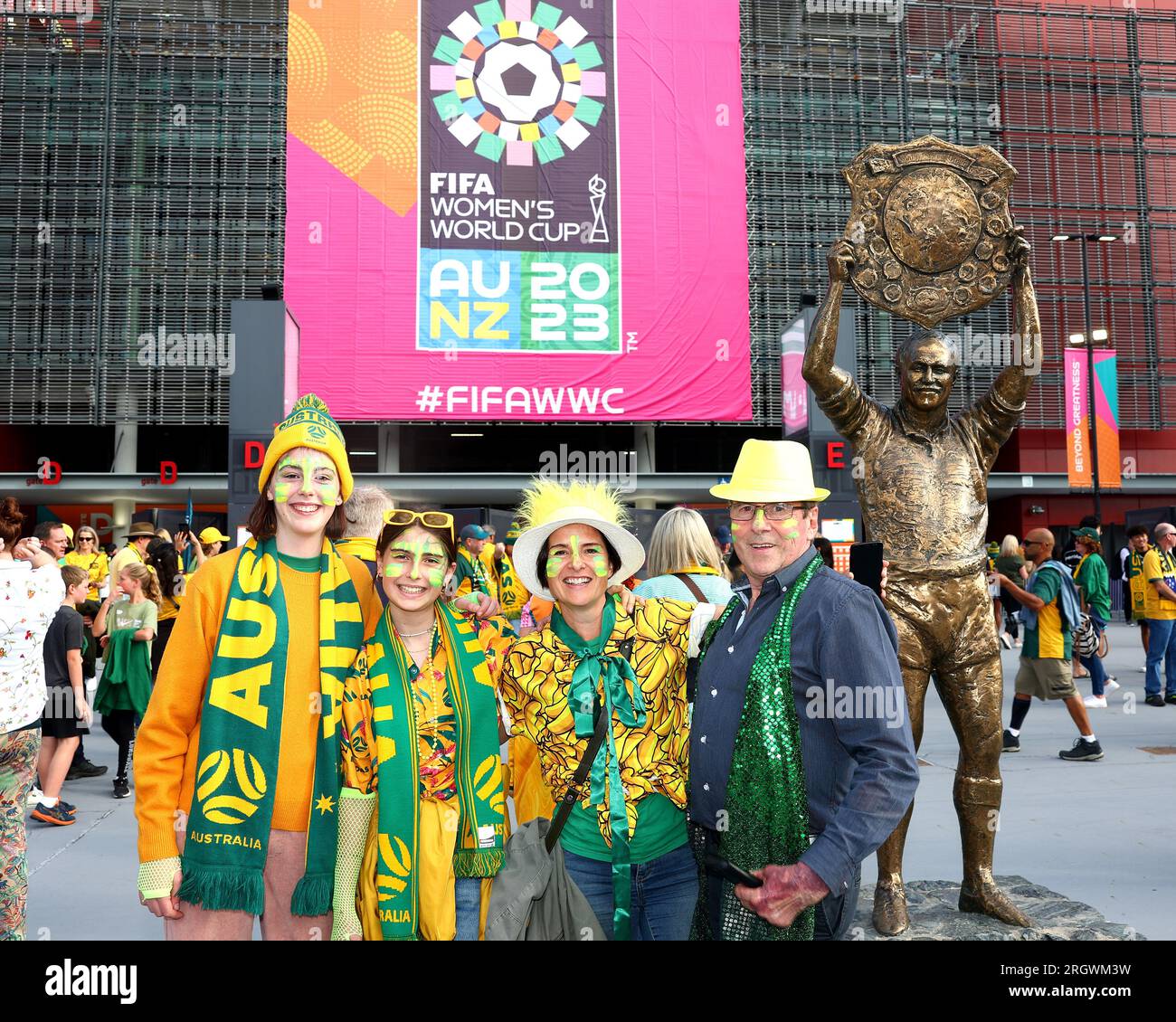 Australia fans prior to the FIFA Women's World Cup 2023 QuarterFinal