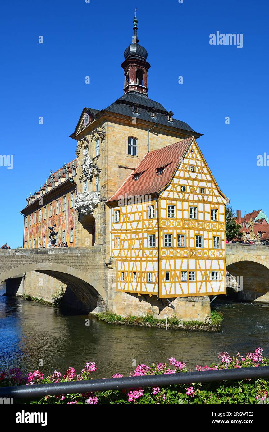 Altes Rathaus / Old Town Hall, Obere Brücke, Geyerswörthsteg, River ...