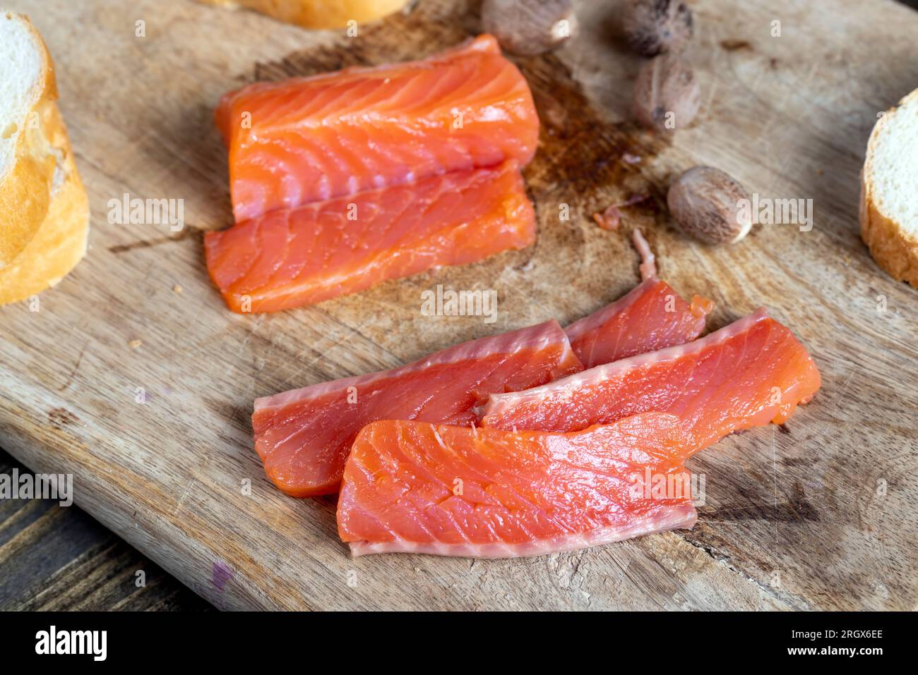Chum salmon fillet hi-res stock photography and images - Alamy