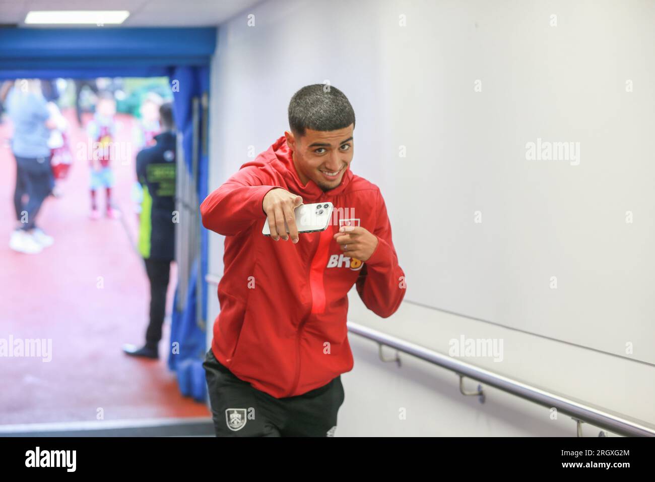 Burnley's Anass Zaroury during the Premier League match at Turf Moor,  Burnley. Picture date: Friday August 11, 2023 Stock Photo - Alamy