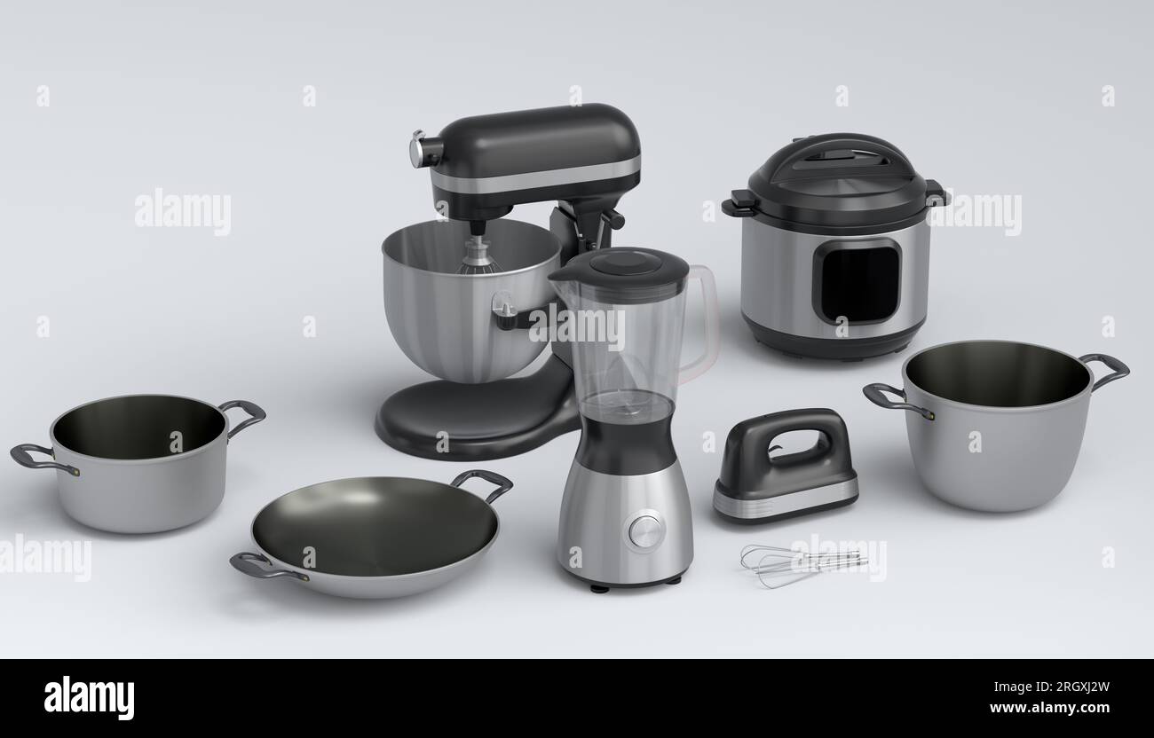 https://c8.alamy.com/comp/2RGXJ2W/electric-kitchen-appliances-and-utensils-for-making-breakfast-on-white-background-3d-render-of-kitchenware-for-cooking-baking-blending-and-whipping-2RGXJ2W.jpg