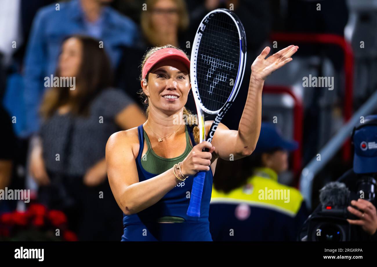Danielle Collins Of The United States During The 2023 Omnium Banque Danielle Collins Of The United States During The 2023 Omnium Banque Nationale Wta 1000 Tennis Tournament On August 10 2023 In Montreal Canada 2RGXRPA