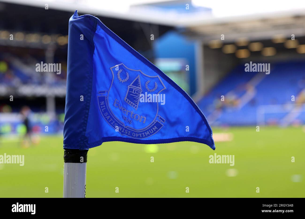 Goodison Park, Liverpool, UK. 12th Aug, 2023. Premier League Football