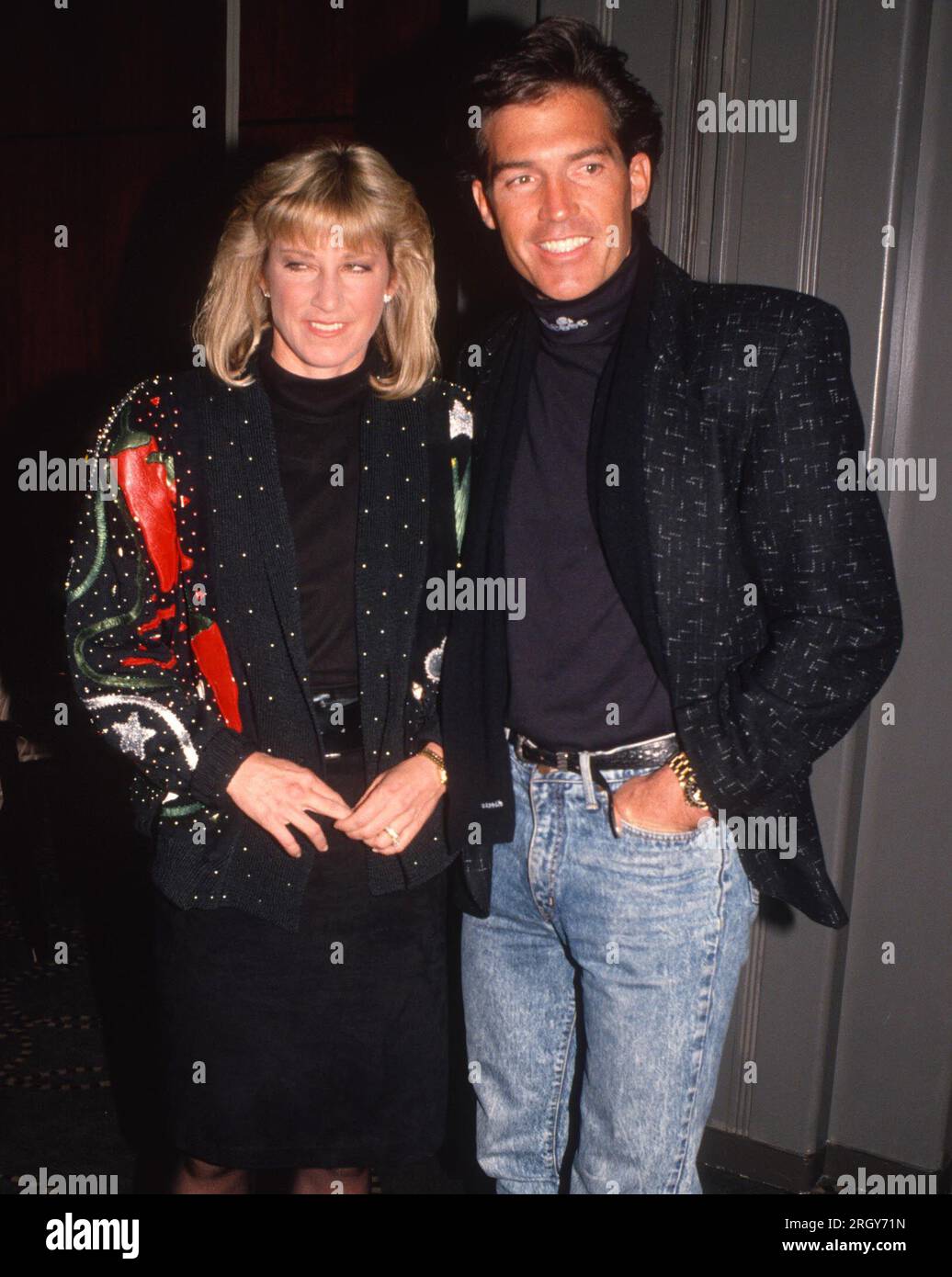 1988Chris Evert Andy Mill Credit: John Barrett/PHOTOlink/MediaPunch