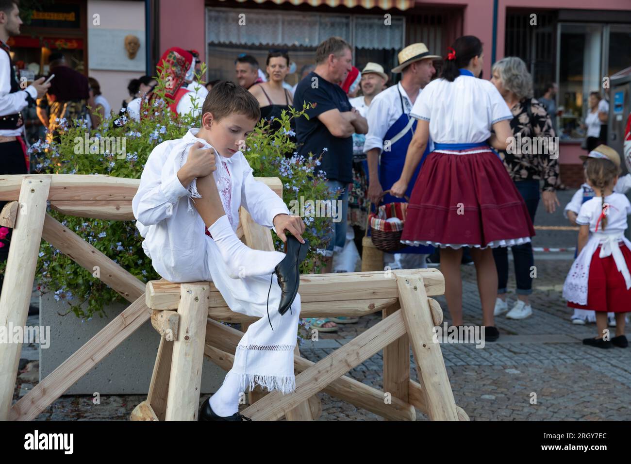 Slovacko (Moravian Slovakia) Year 2023, traditional ethnographic folk