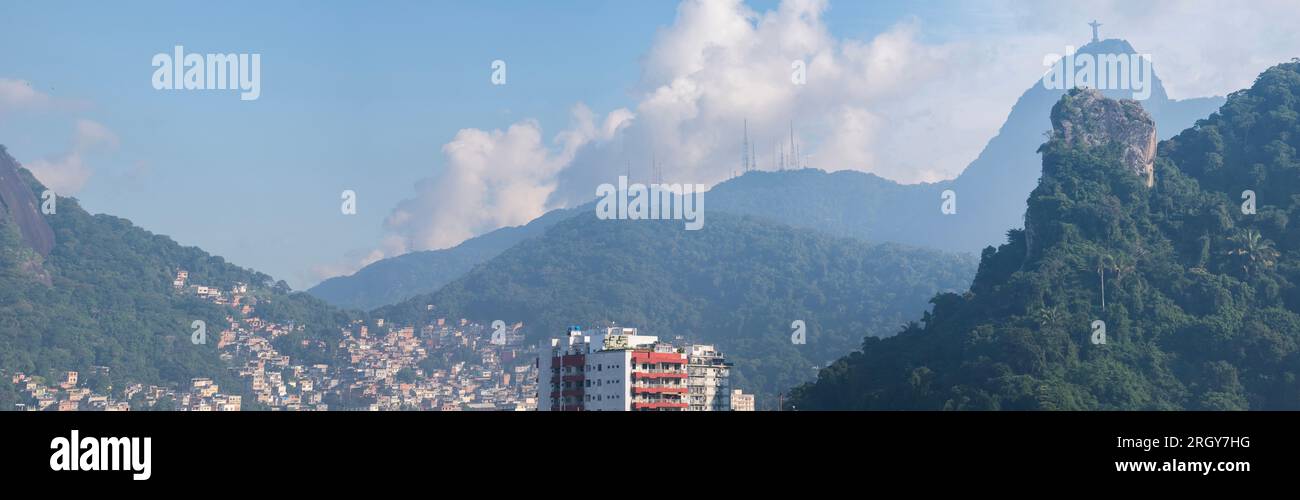 Cristo redentor rocinha hi-res stock photography and images - Alamy