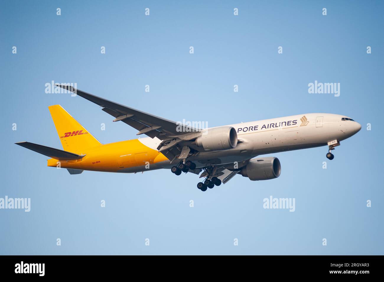 26.07.2023, Singapore, Republic of Singapore, Asia - Boeing 777