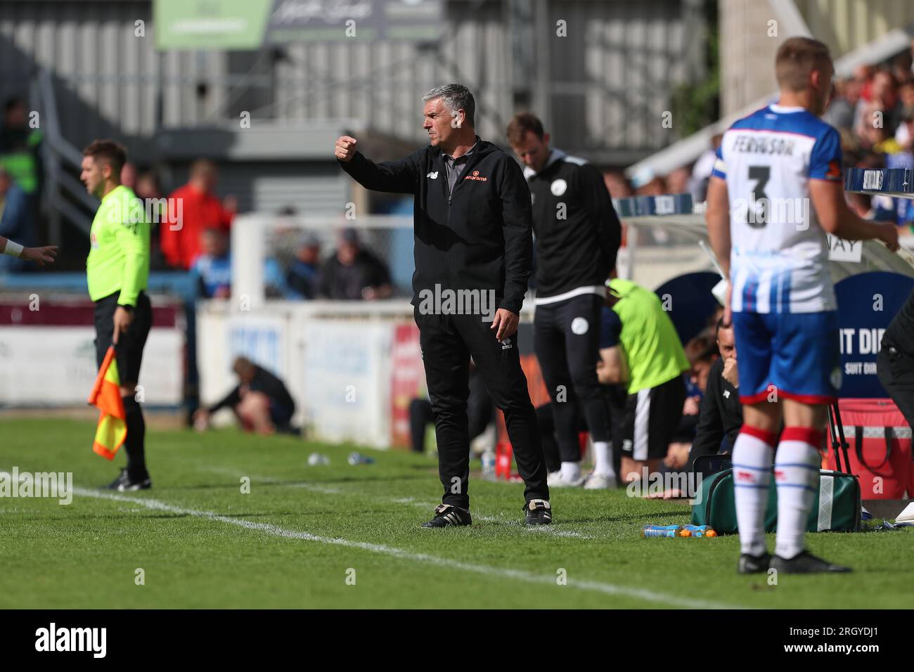 John Askey hoping 'strong words' have desired impact as Hartlepool