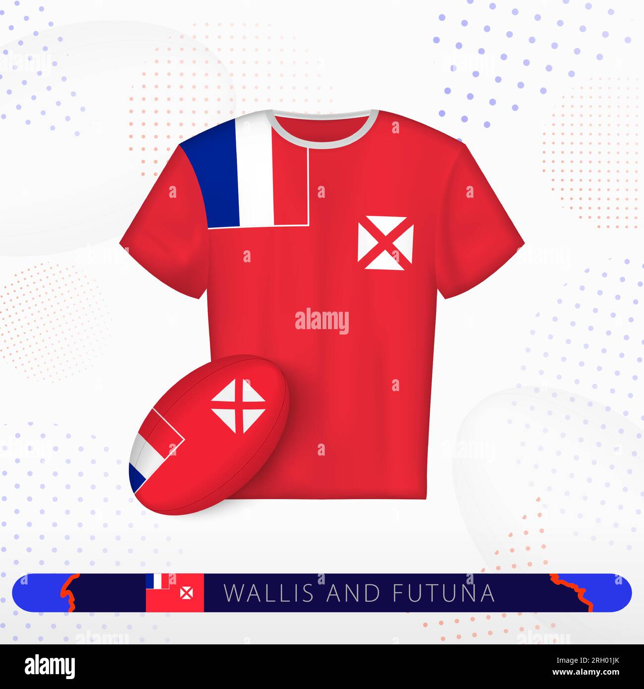 Maillot rugby Abstract