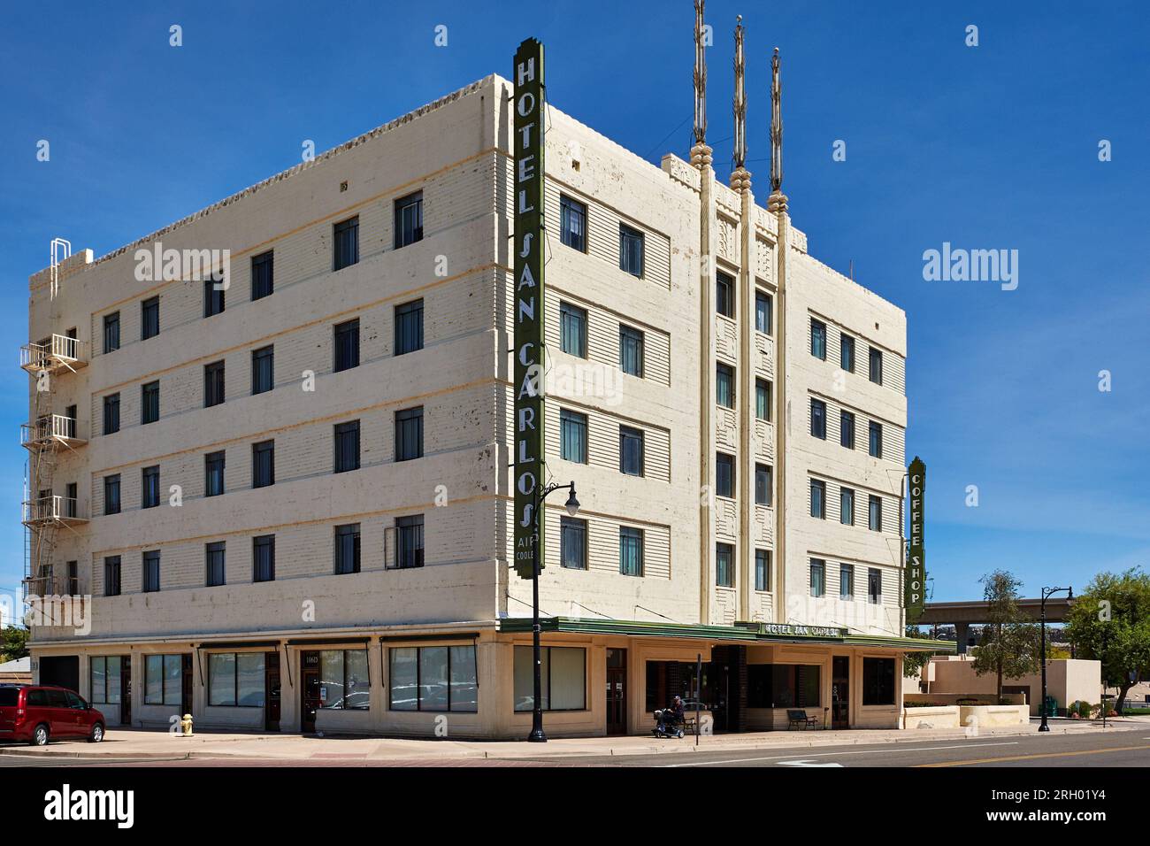 Yuma, Arizona, USA. 26th Mar, 2017. The San Carlos Hotel was built in