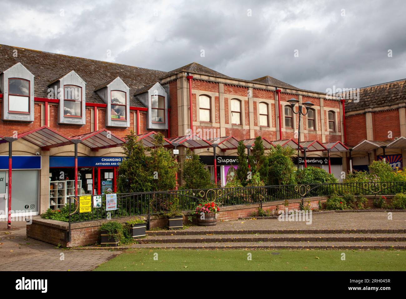 Queen's Square, Clevedon Stock Photo