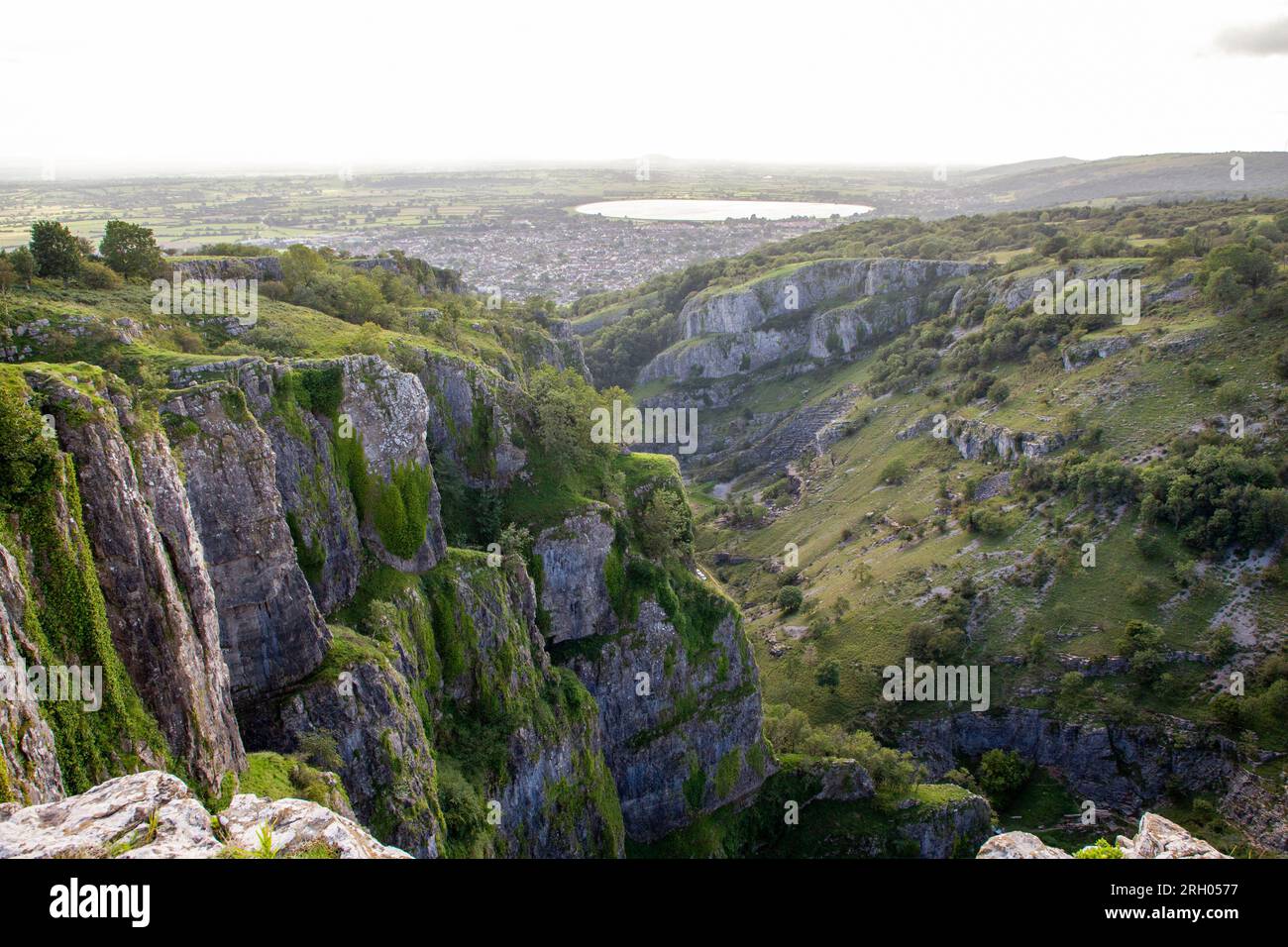 Cheddar Gorge, Somerset England Stock Photo