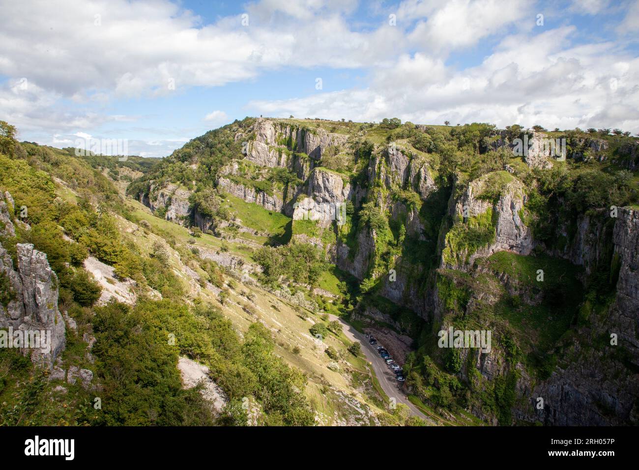Cheddar Gorge, Somerset England Stock Photo