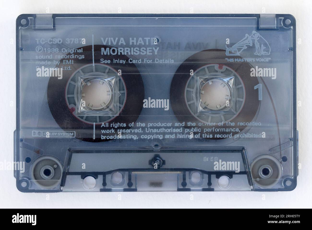 Viva Hate by Morrissey Audio Music Cassette Tape Stock Photo
