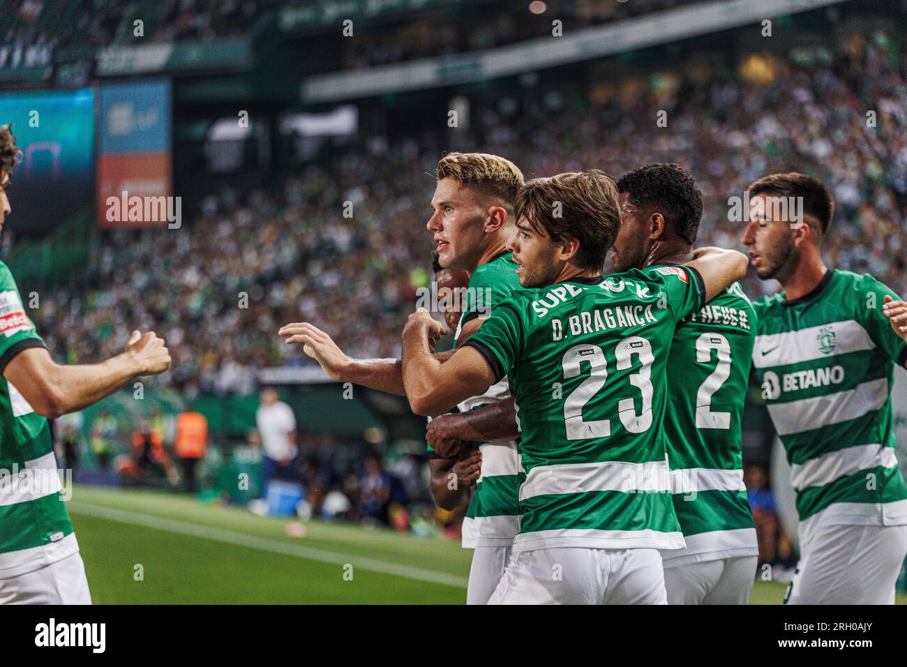 Bruno Wilson, Viktor Gyokeres during Liga Portugal 23 24 game between  Sporting CP and FC Vizela