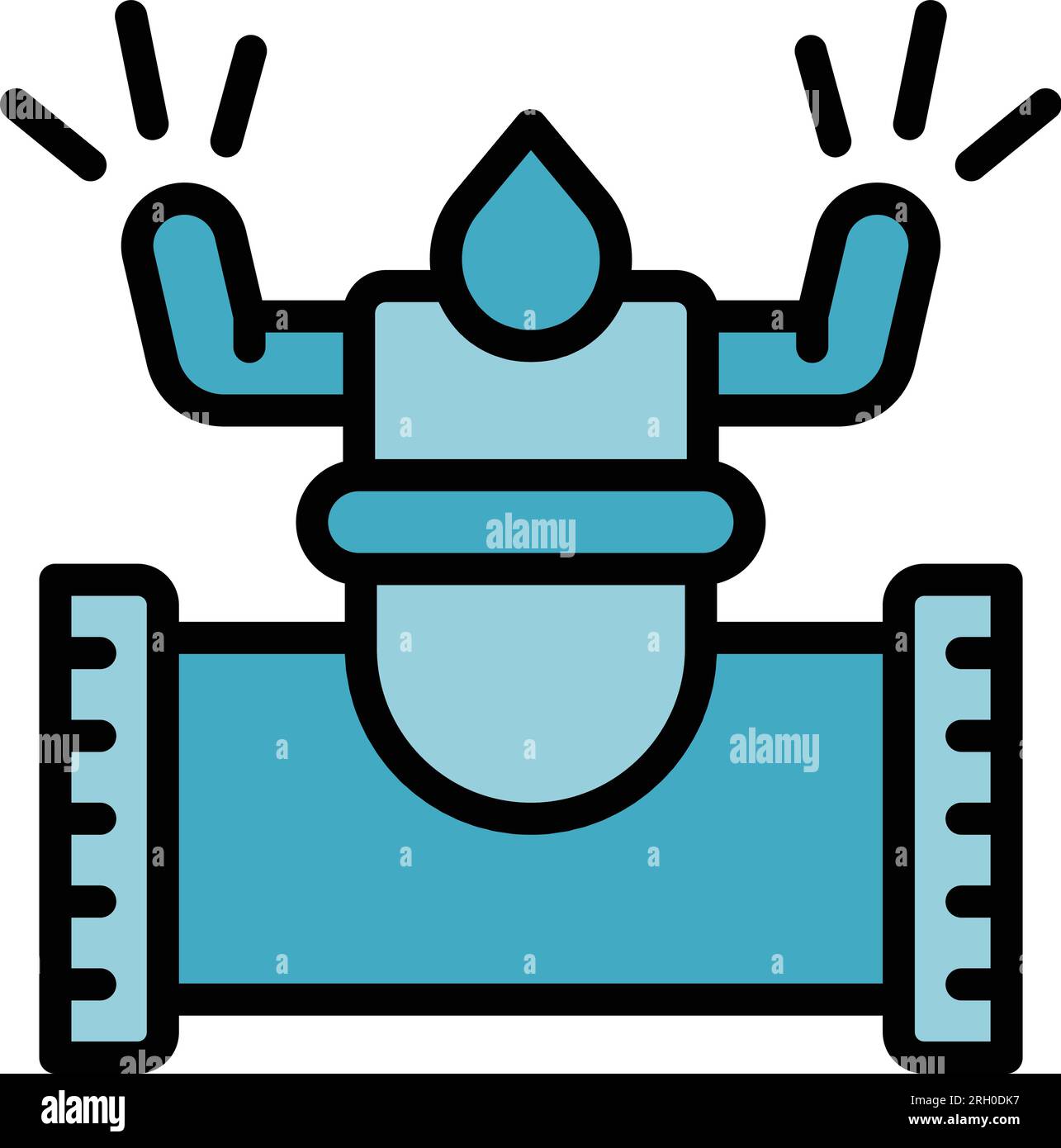 Drip irrigation nozzle Stock Vector Images - Alamy