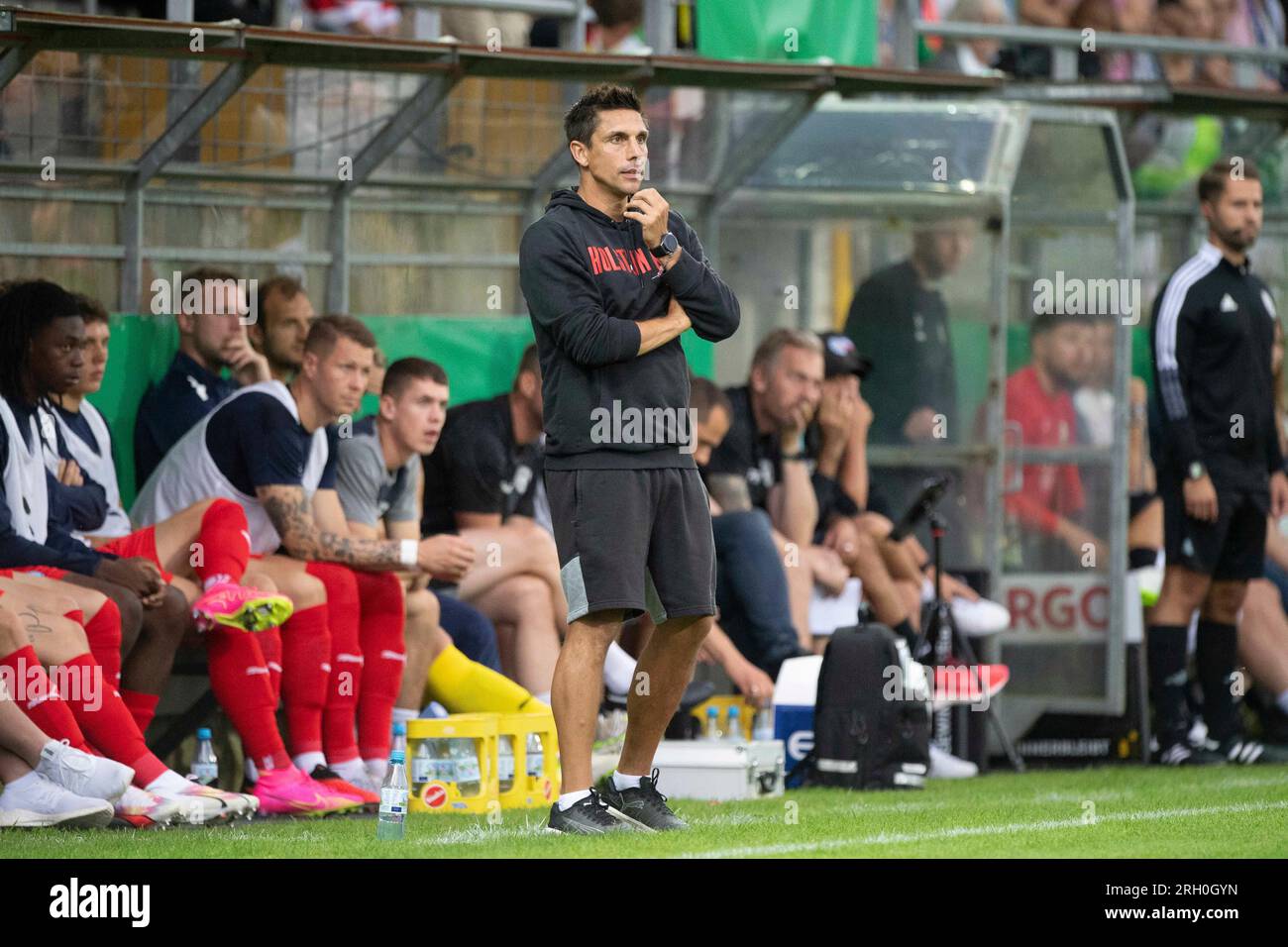 Marcel Rapp Coach Marcel RAPP (KI), observes the game Soccer, DFB Cup, 1st main ...