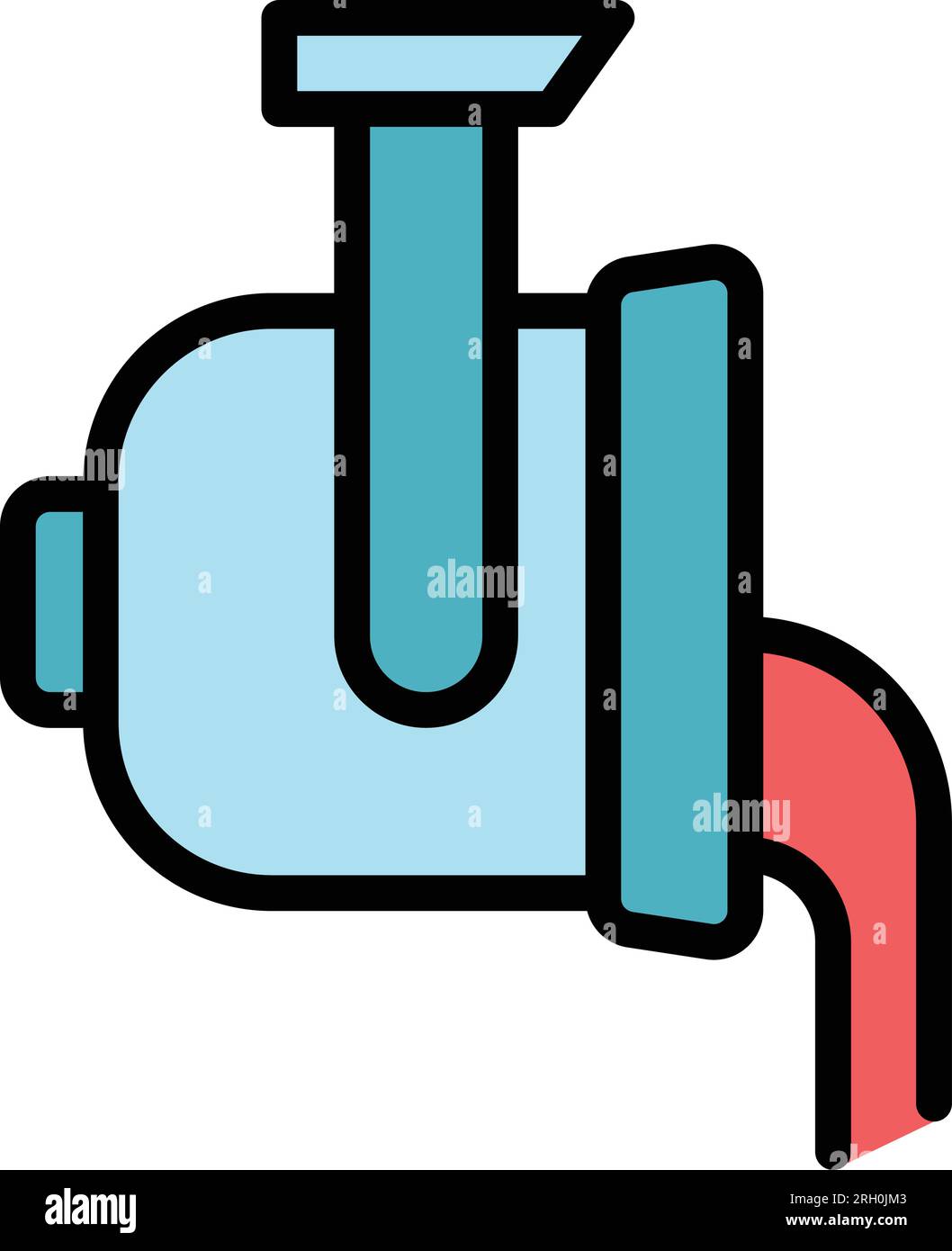 Hot liquid aluminium icon outline vector. Car wheel. Rim jdm color flat ...